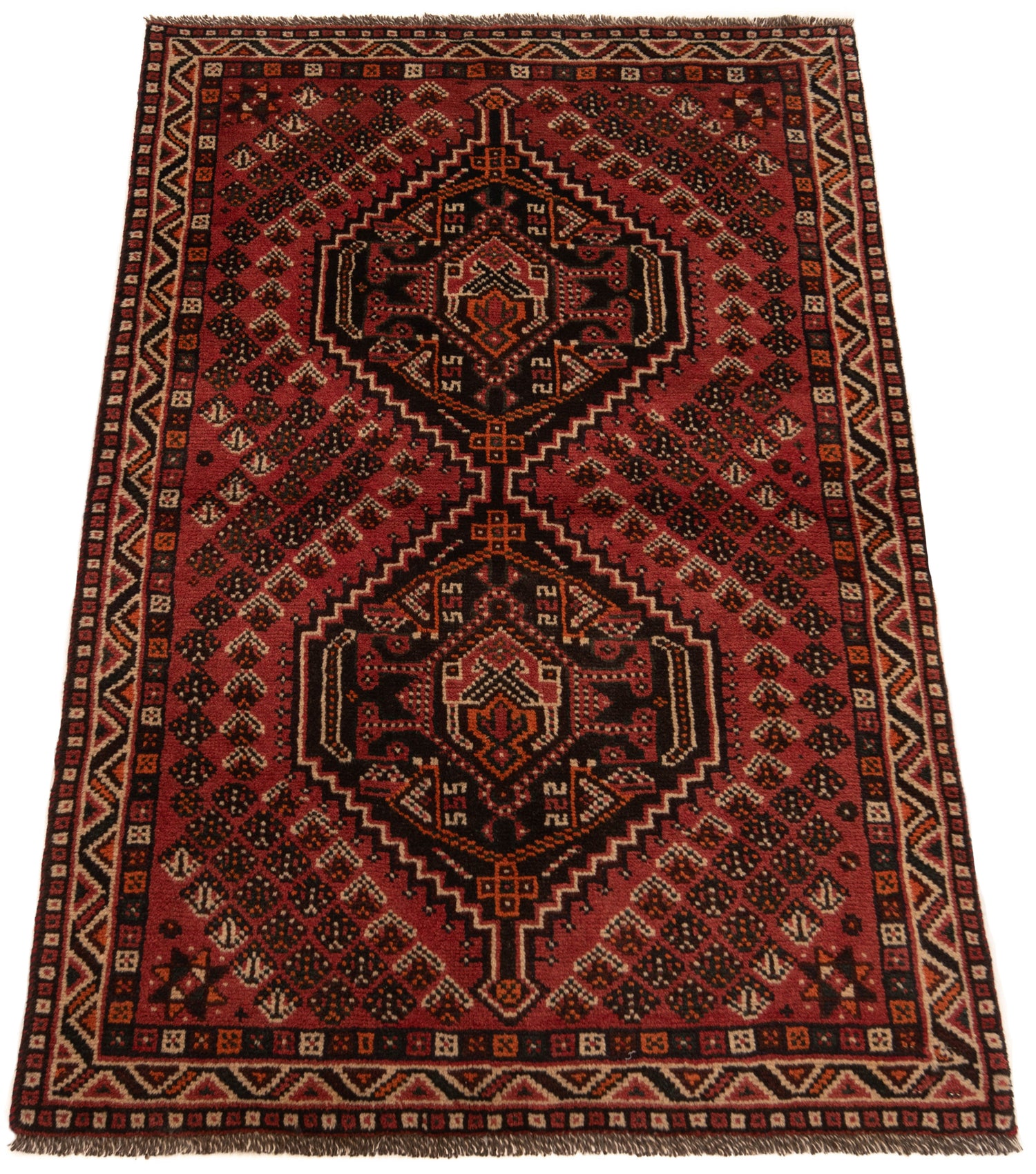 Shiraz Persian Rug | 159 x 103cm 