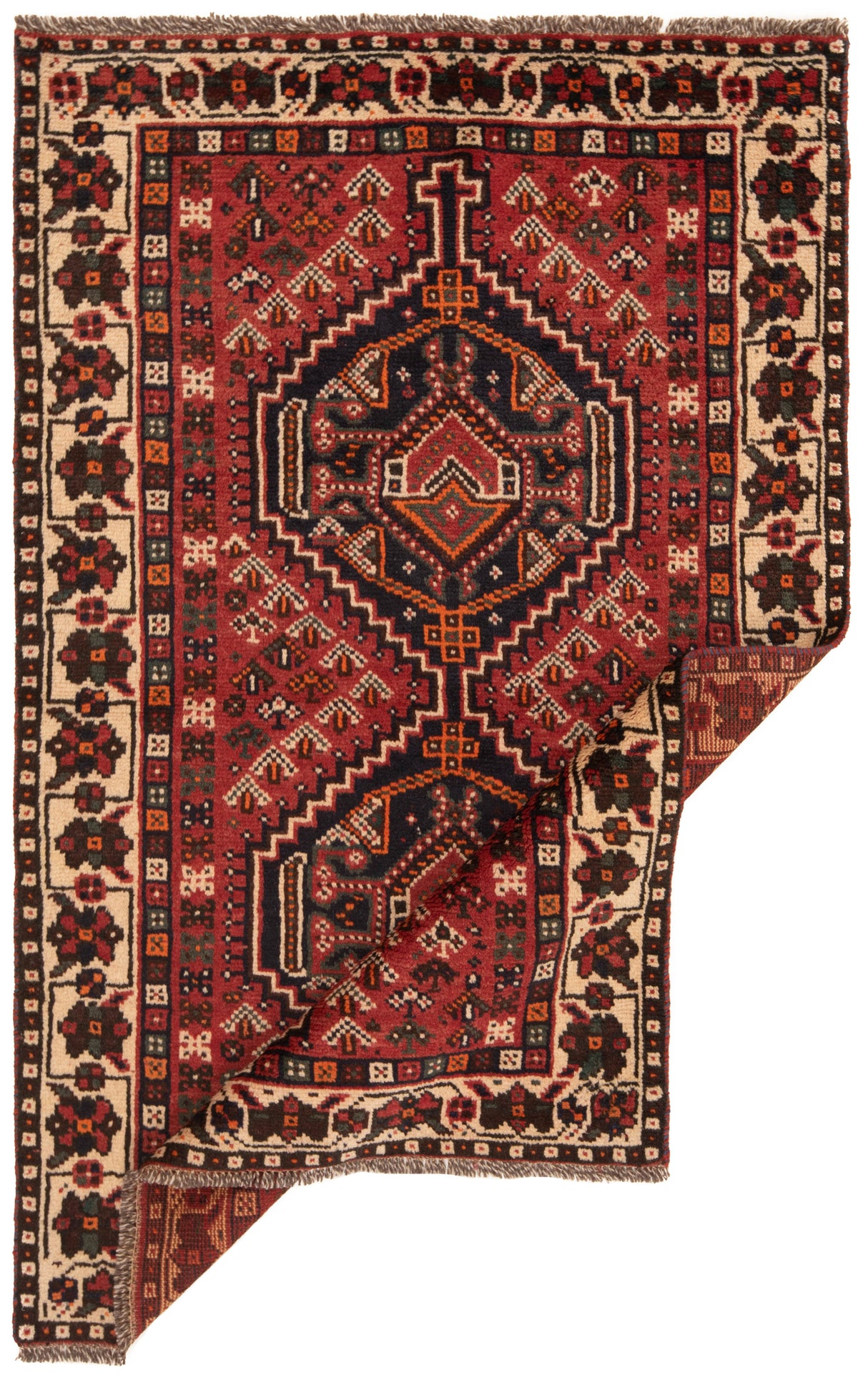 Alfombra Persa Shiraz | 158 x 100 cm