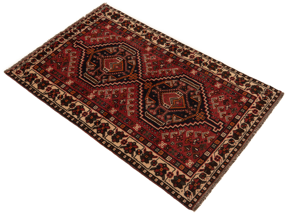Alfombra Persa Shiraz | 158 x 100 cm