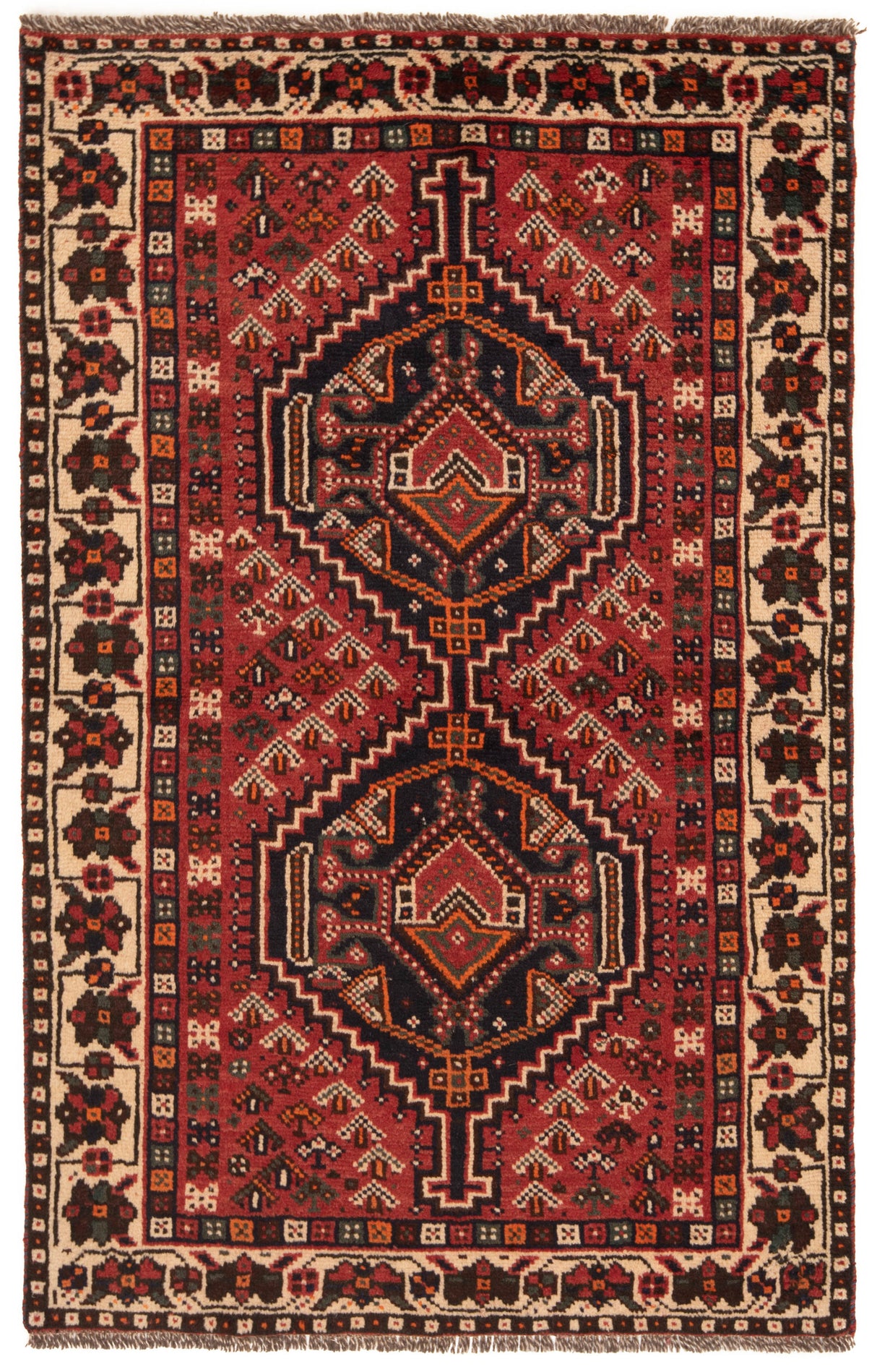 Alfombra Persa Shiraz | 158 x 100 cm
