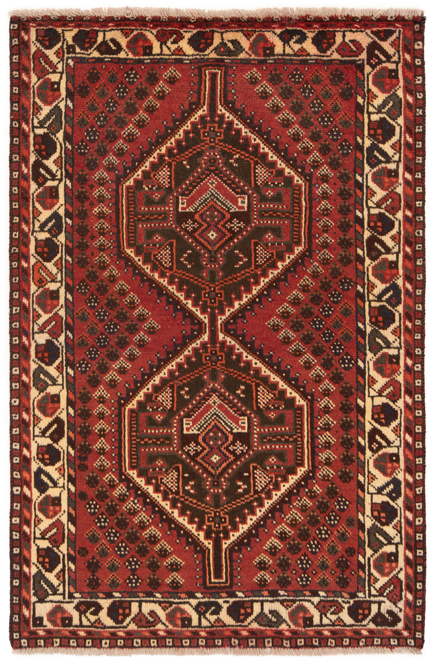 Alfombra Persa Shiraz | 155 x 102 cm