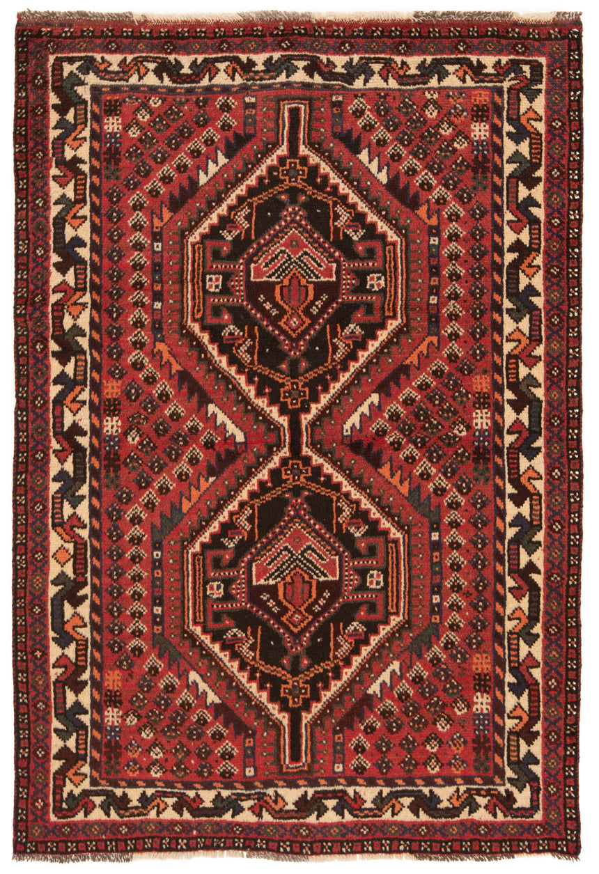 Alfombra Persa Shiraz | 152 x 105 cm