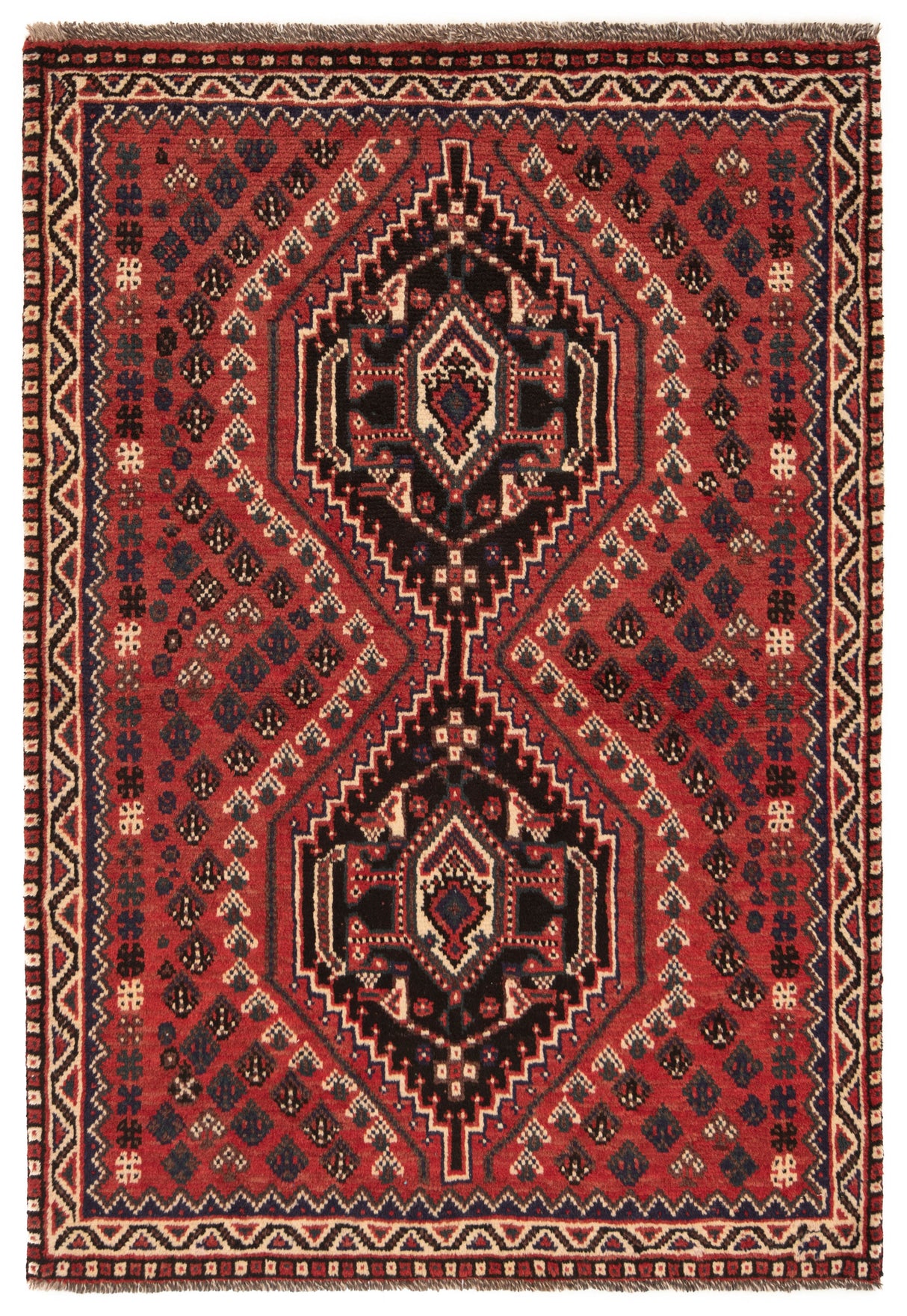 Alfombra Persa Shiraz | 152 x 105 cm