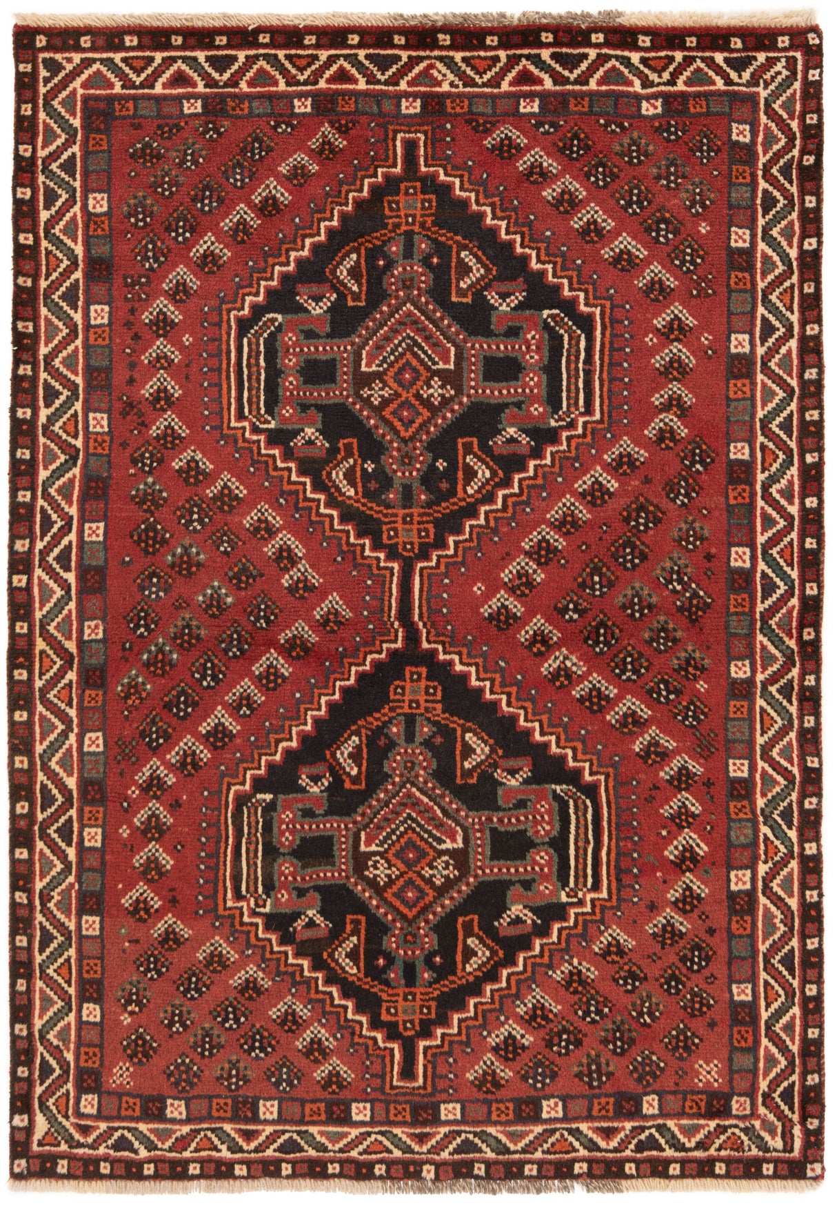 Alfombra Persa Shiraz | 147 x 103 cm