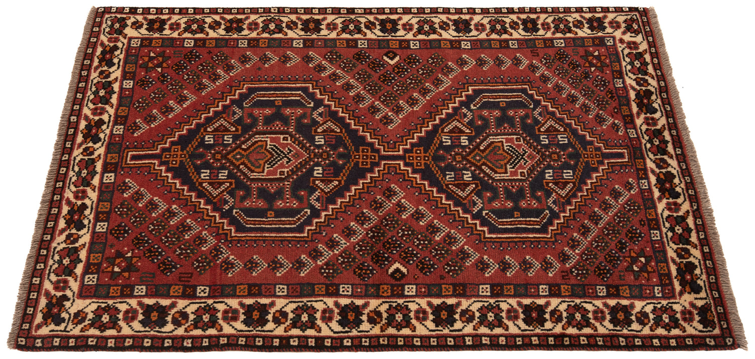 Alfombra Persa Shiraz | 163 x 103 cm