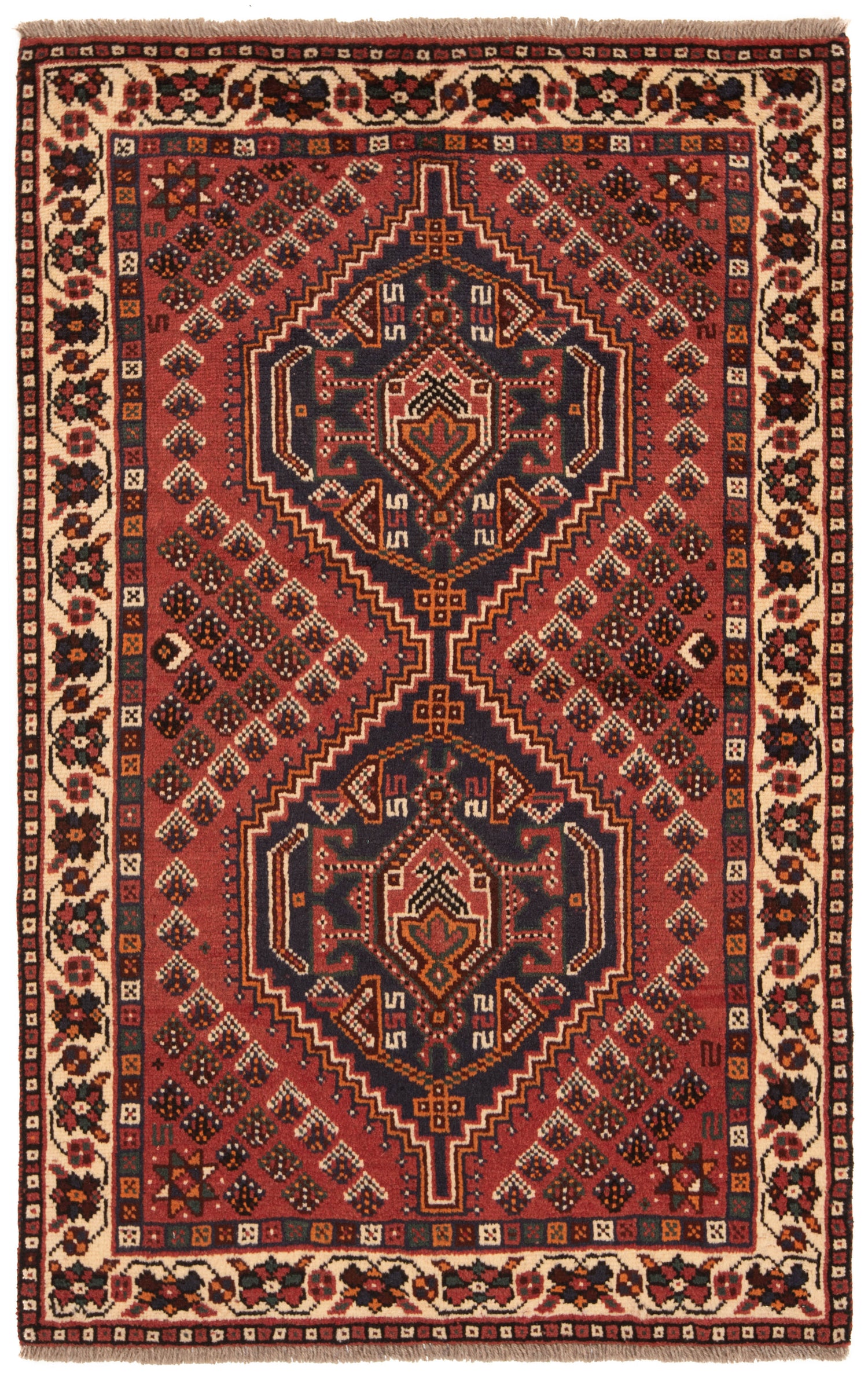 Alfombra Persa Shiraz | 163 x 103 cm