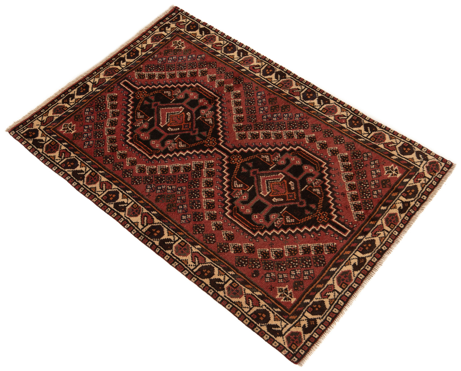 Alfombra Persa Shiraz | 150 x 102 cm