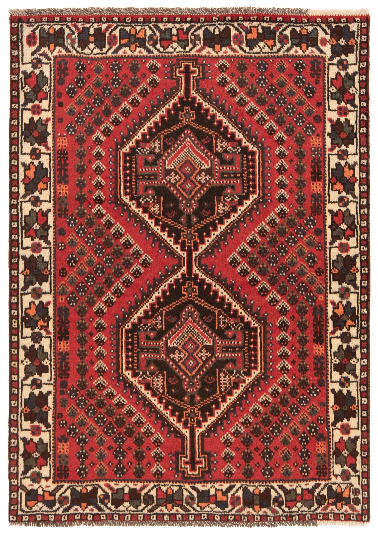 Alfombra Persa Shiraz | 148 x 105 cm