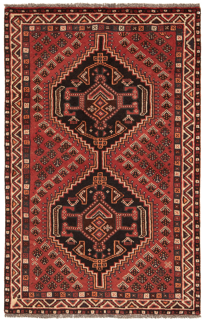 Alfombra Persa Shiraz | 152 x 99 cm