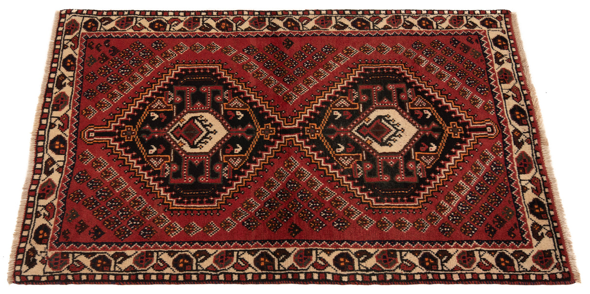 Alfombra Persa Shiraz | 155 x 98 cm