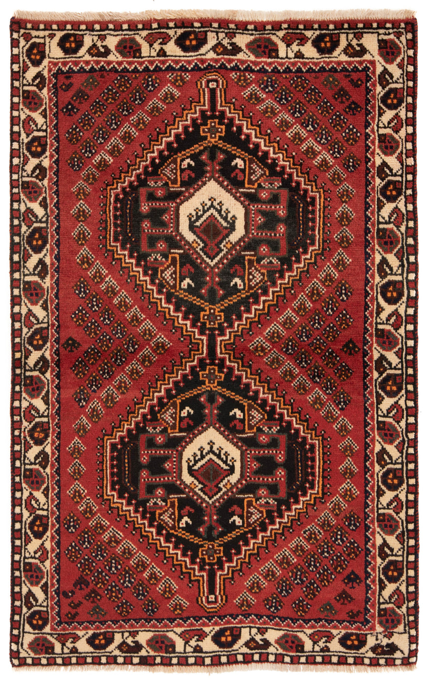 Alfombra Persa Shiraz | 155 x 98 cm