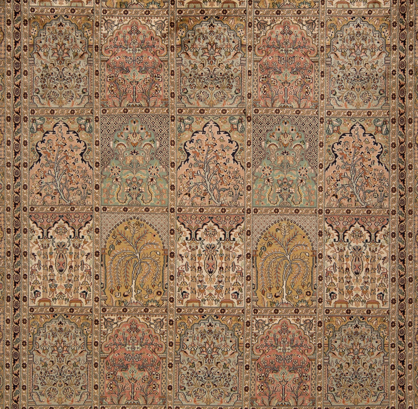 Seda pura de Cachemira | 313 x 215 cm