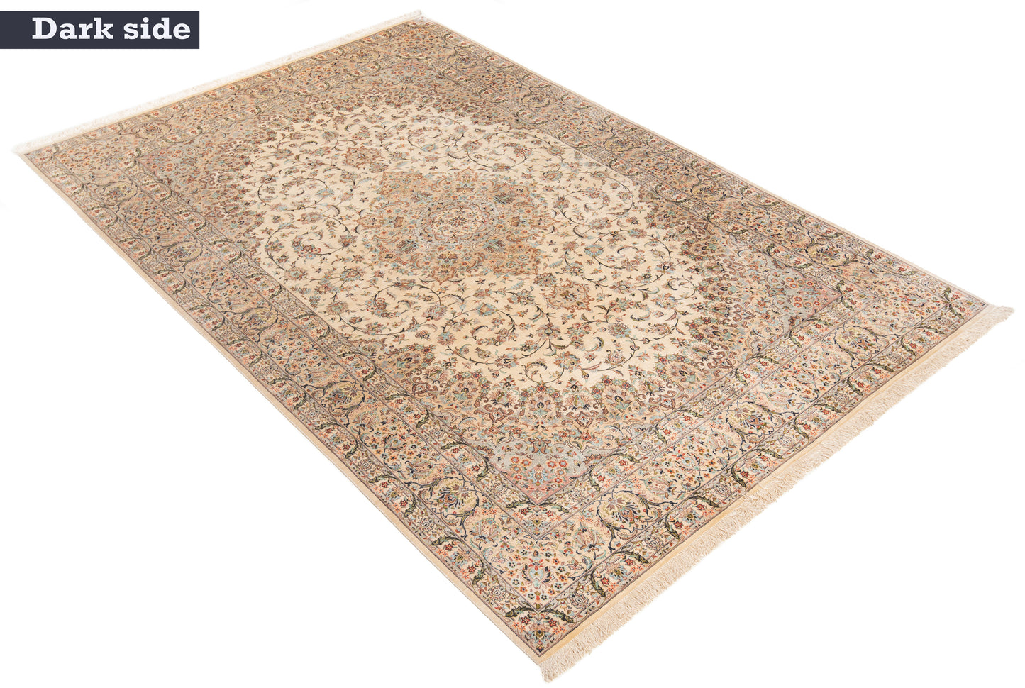Alfombra persa Qom Silk Erami | 304 x 196 cm