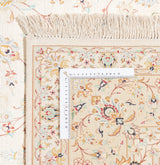 Carpete persa Ahmadi de seda qom | 299 x 198 cm