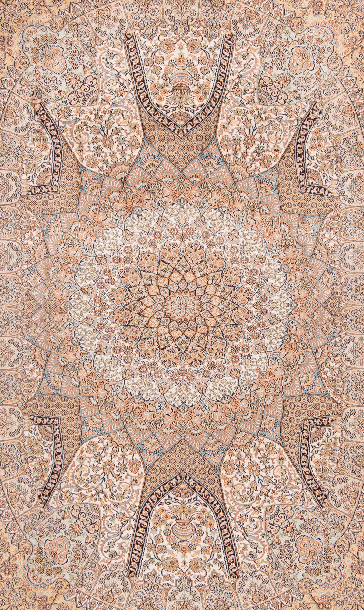 Seda pura de Cachemira | 308 x 215 cm