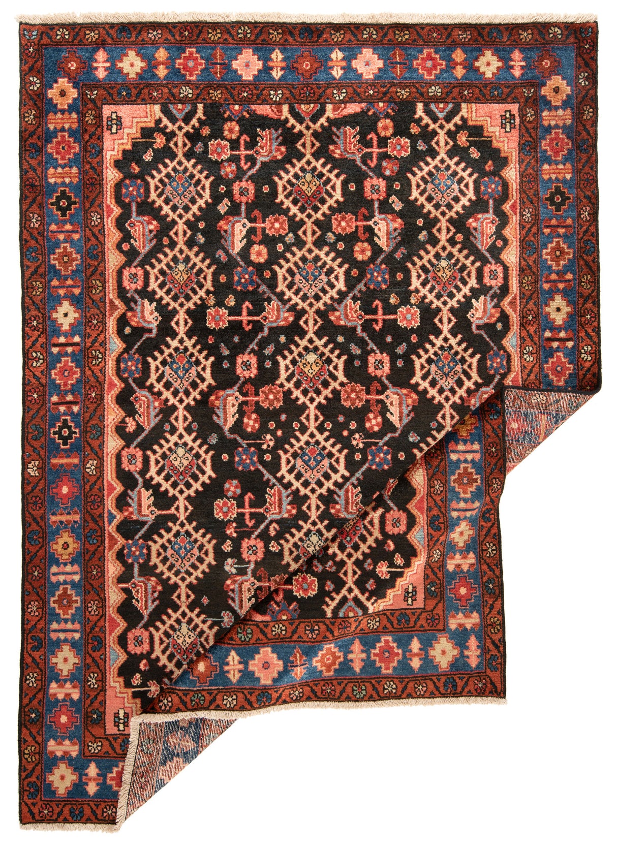 Alfombra persa Hamedan | 196 x 141 cm