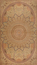 Alfombra persa Qom Silk Kazemi | 304 x 197 cm