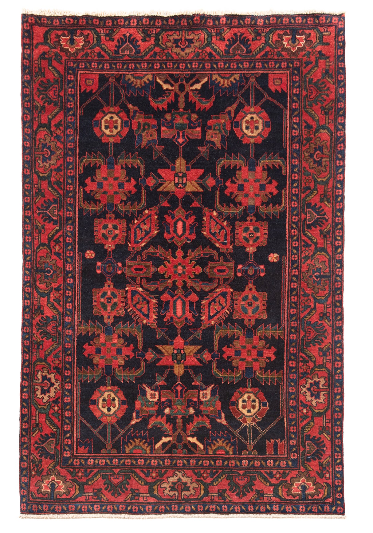 Carpetes persas Hamedan Brojard | 207 x 135 cm