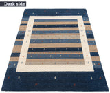 Alfombra de Handloom | 201 x 138 cm