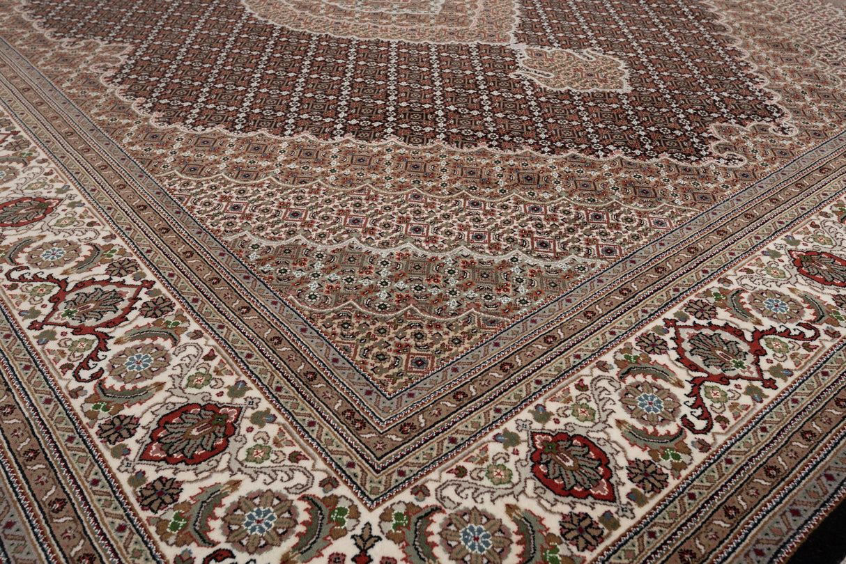 Tabriz do tapete persa | 307 x 250 cm