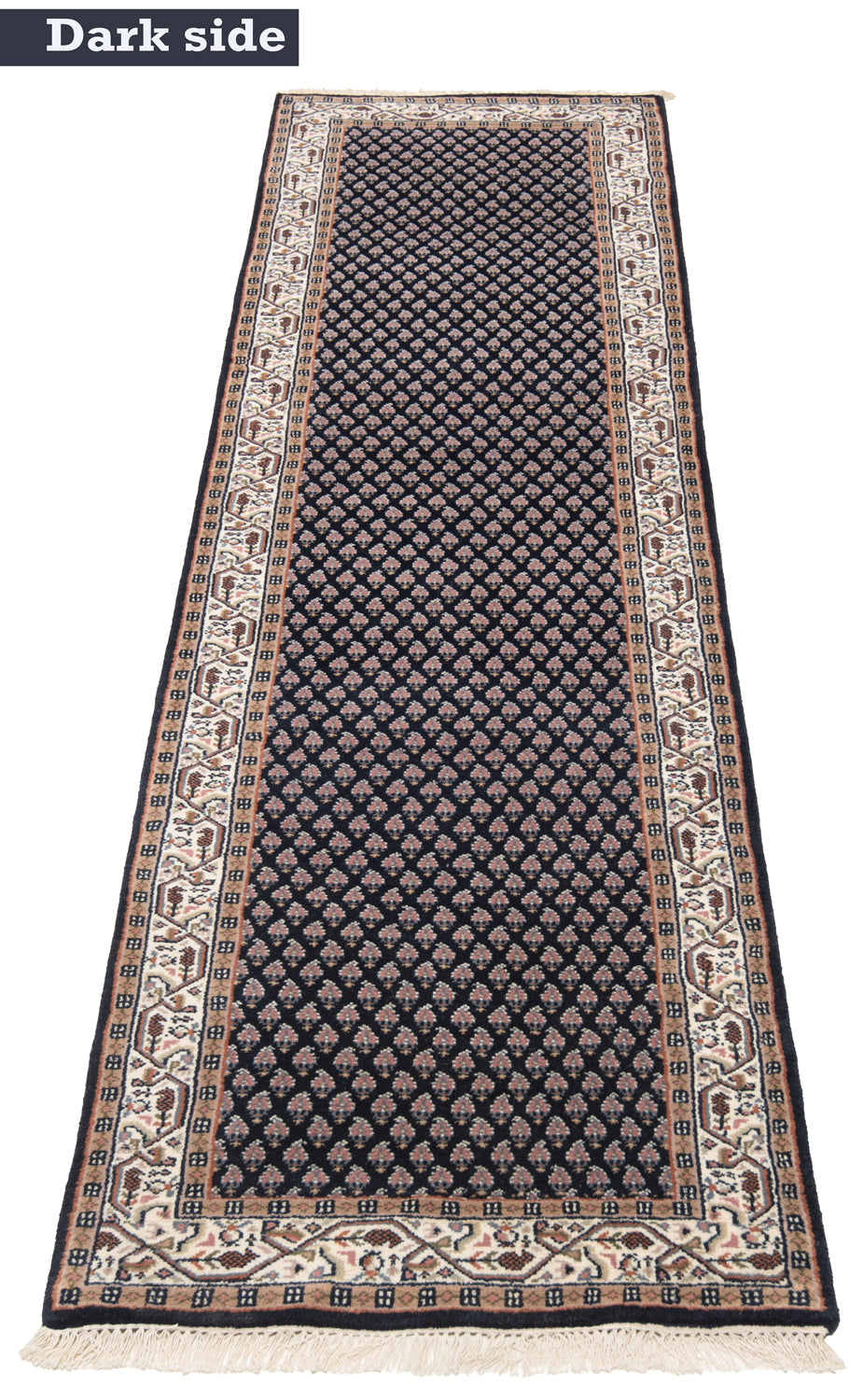 Alfombra Indo Sarouk Mir | 302 x 81 cm