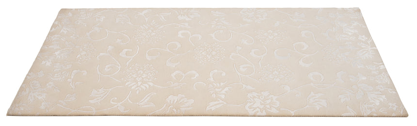 Alfombra moderna Pokara Silk Tach | 198 x 90 cm
