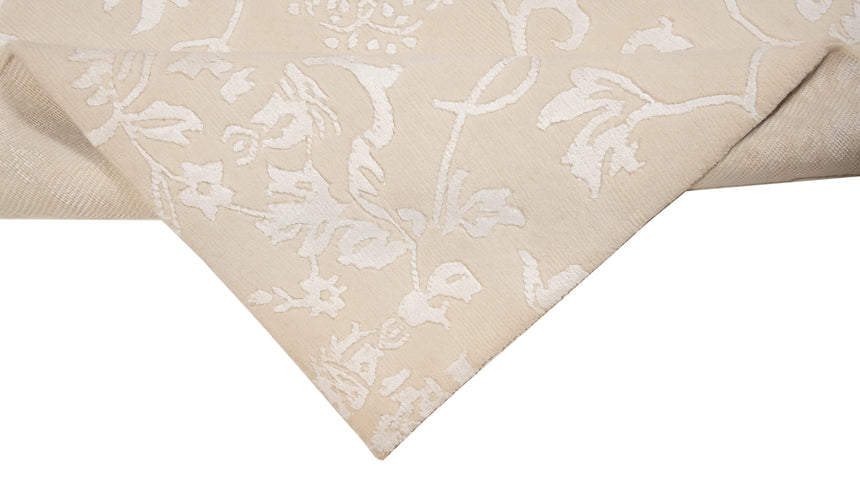 Alfombra moderna Pokara Silk Tach | 198 x 90 cm