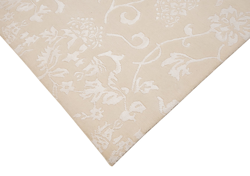 Alfombra moderna Pokara Silk Tach | 198 x 90 cm