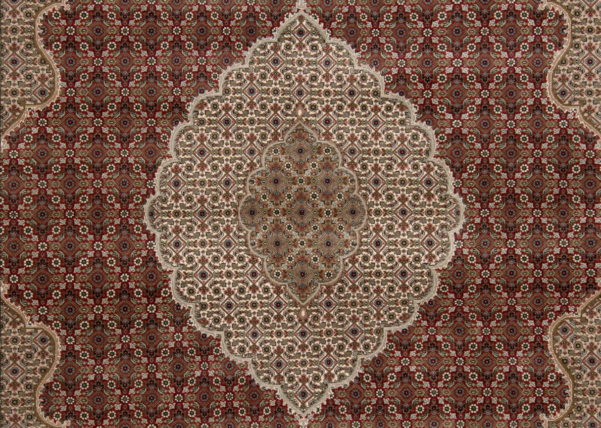 Alfombra Indo Tabriz | 310 x 256 cm