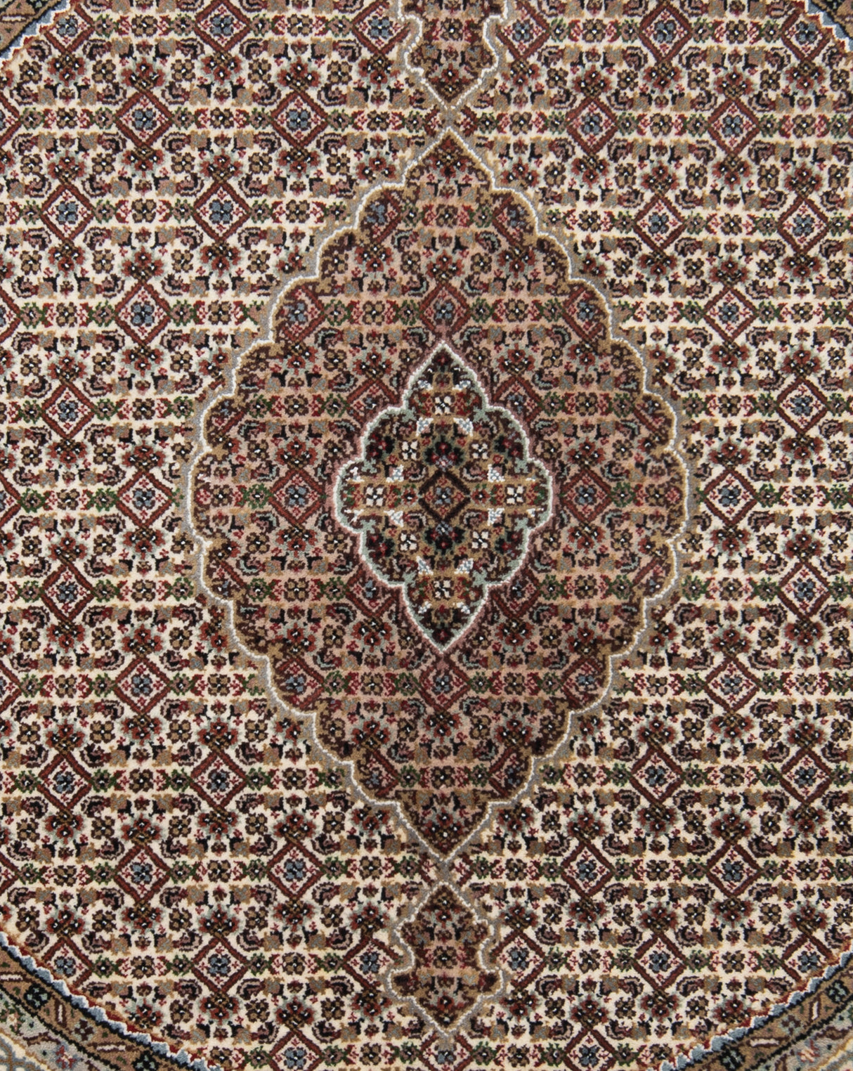 Alfombra India Tabriz | 153 x 152 cm