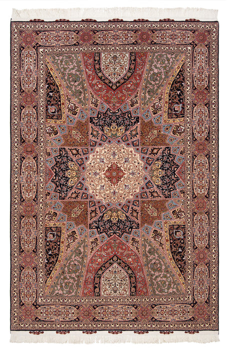 Carpetes persas Tabriz 50Raj | 305 x 205 cm