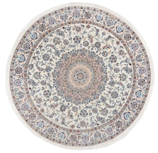 Alfombra persa Nain 6La | 250 x 250 cm