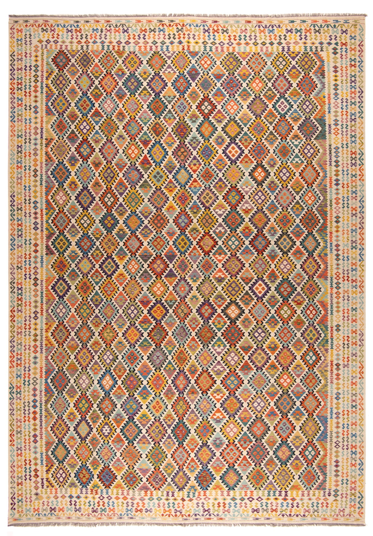 Afghano Kilim | 596 x 418 cm