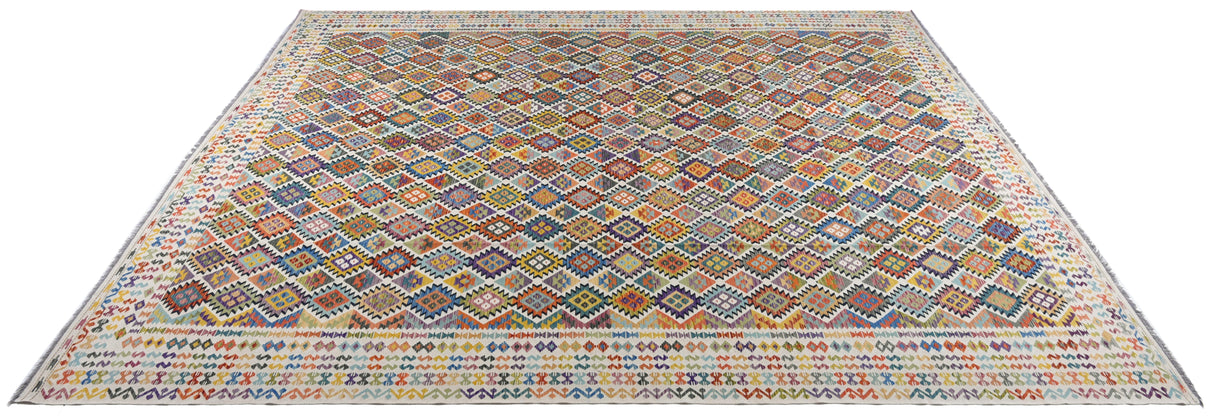 Afghano Kilim | 596 x 418 cm