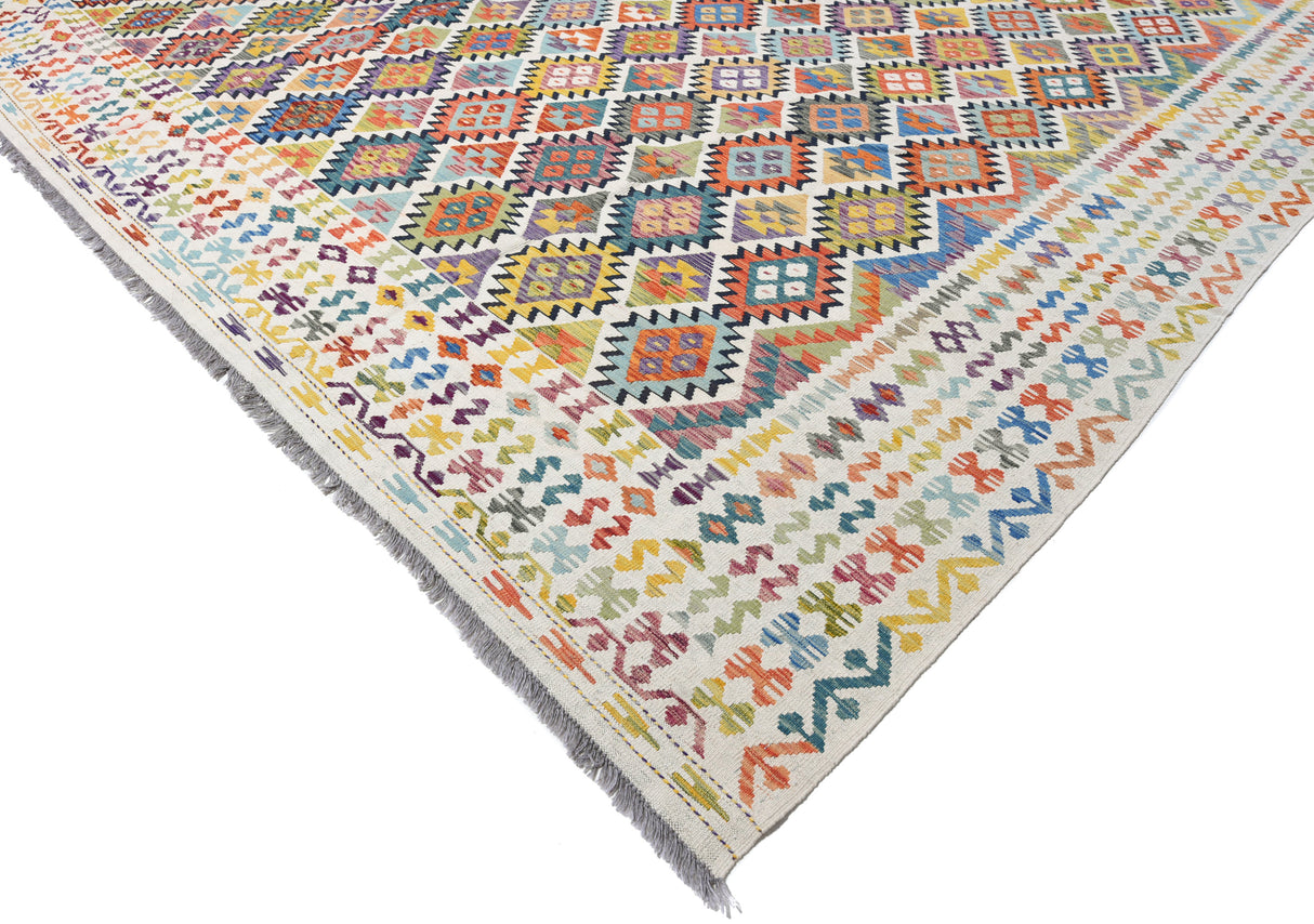 Kilim afgano | 596 x 418 cm