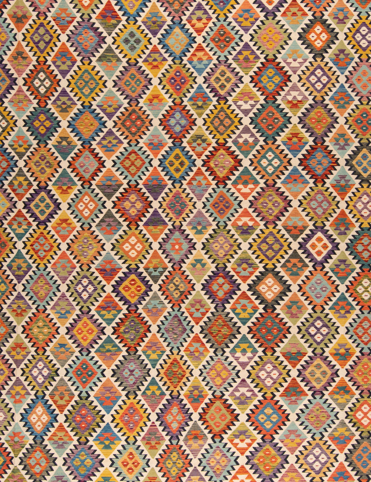 Kilim afgano | 596 x 418 cm