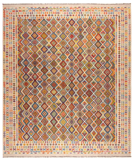 Kilim afgano | 487 x 415 cm