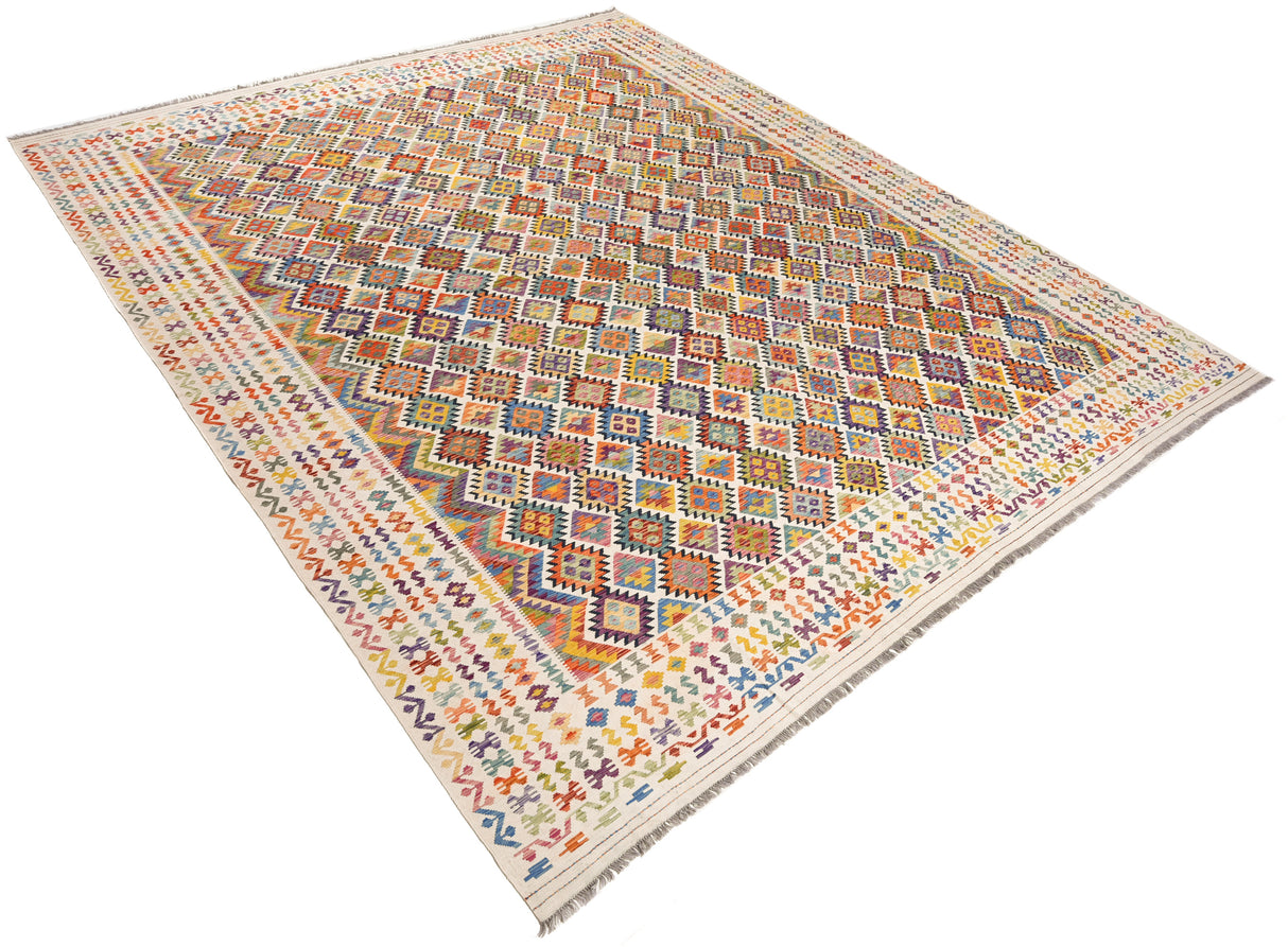 Kilim afgano | 487 x 415 cm