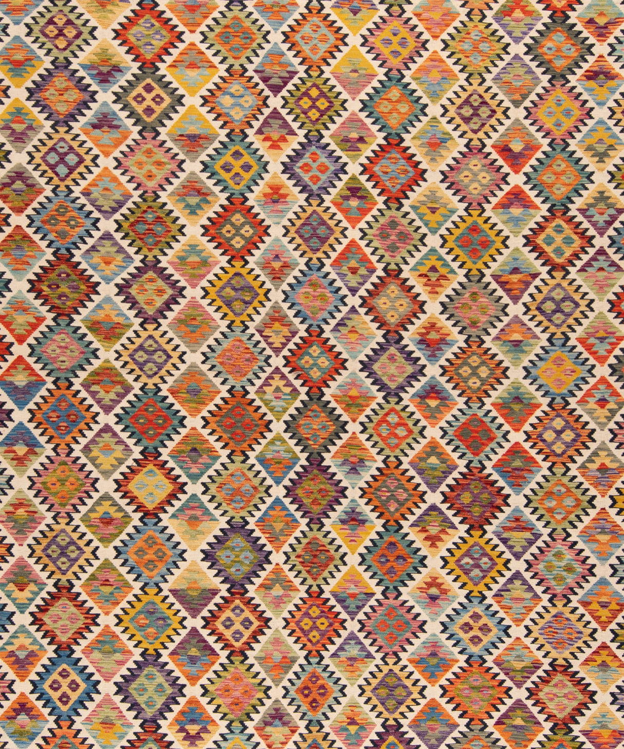 Kilim afgano | 487 x 415 cm