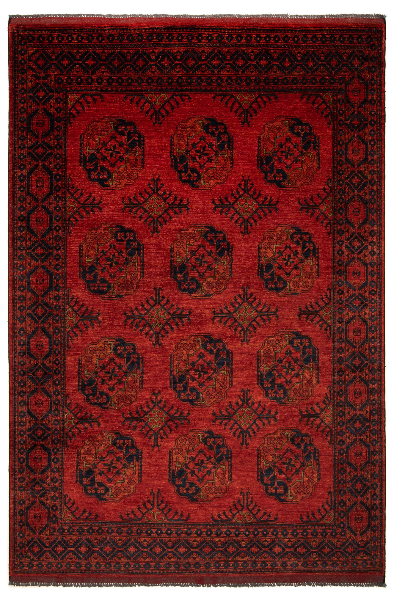 Alfombra afgana | 298 x 201 cm