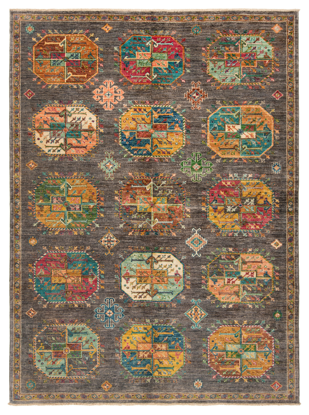 Ziegler Ersari Carpet | 242 x 179 cm