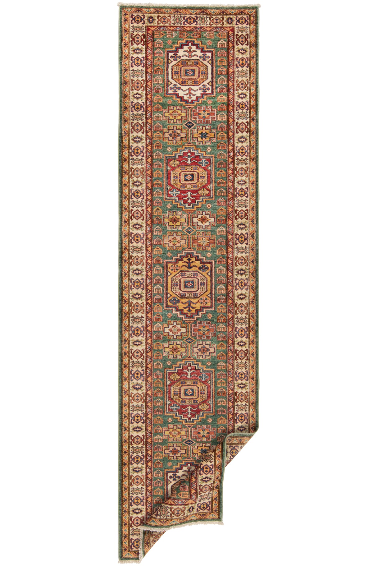 Alfombra Kazak | 306 x 79 cm