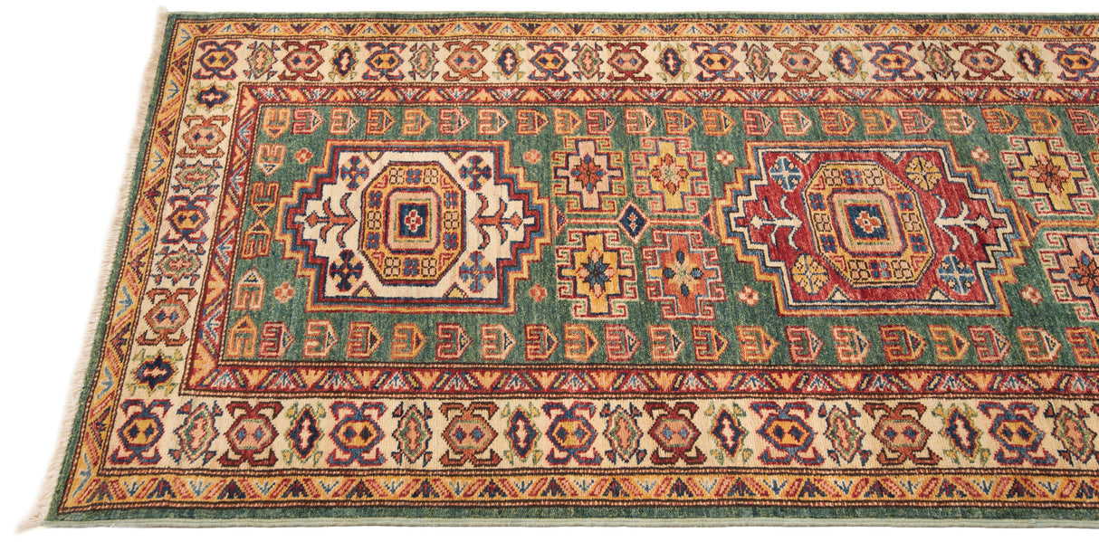 Alfombra Kazak | 306 x 79 cm