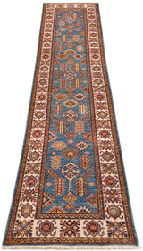 Alfombra Kazak | 319 x 71 cm