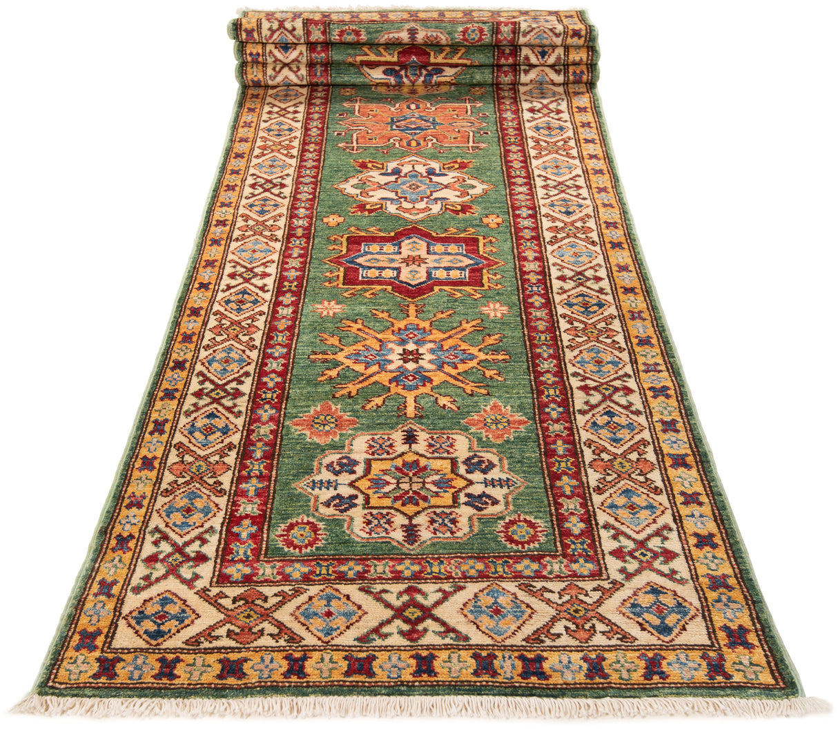 Alfombra Kazak | 313 x 79 cm