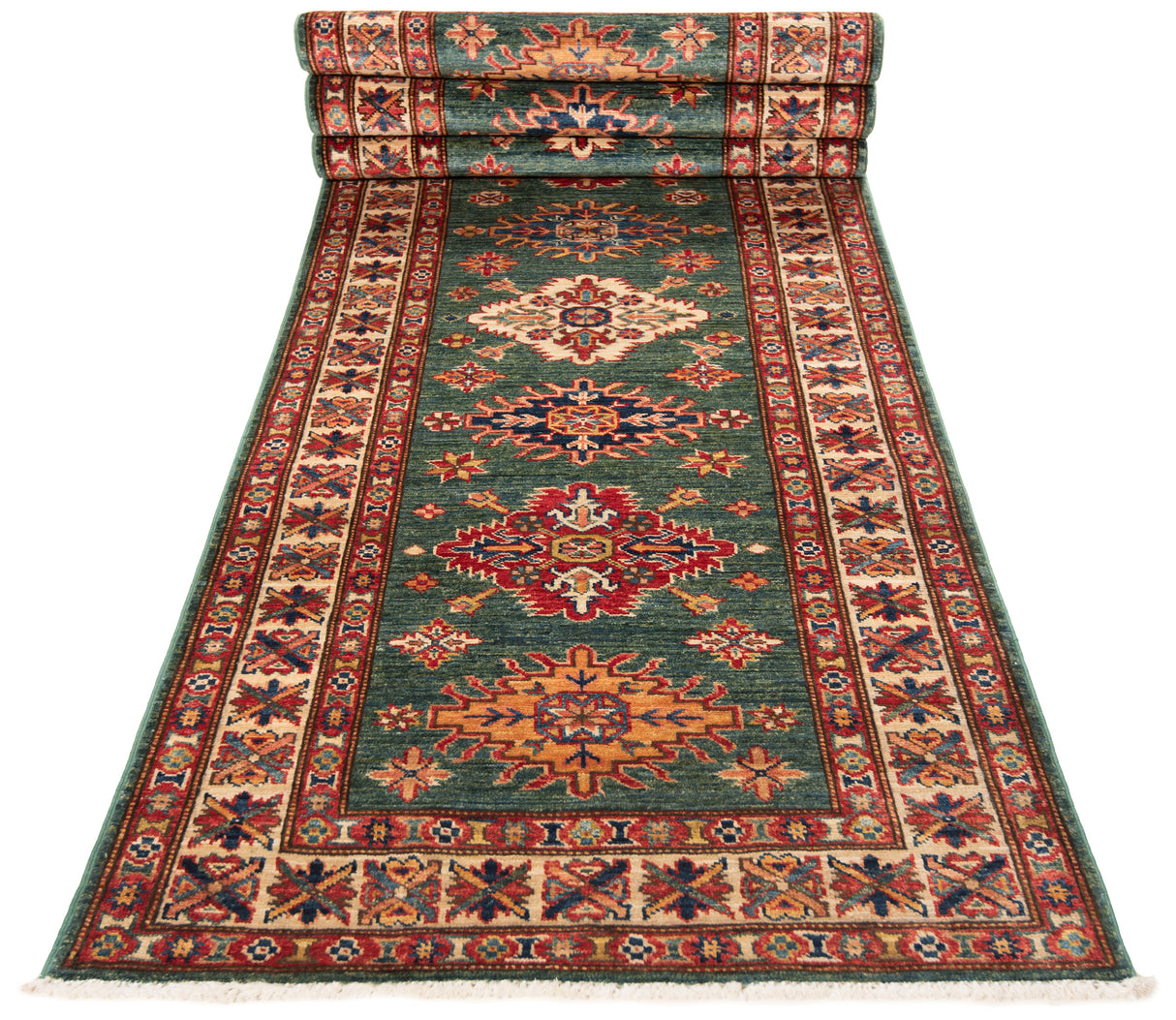 Alfombra Kazak | 274 x 81 cm