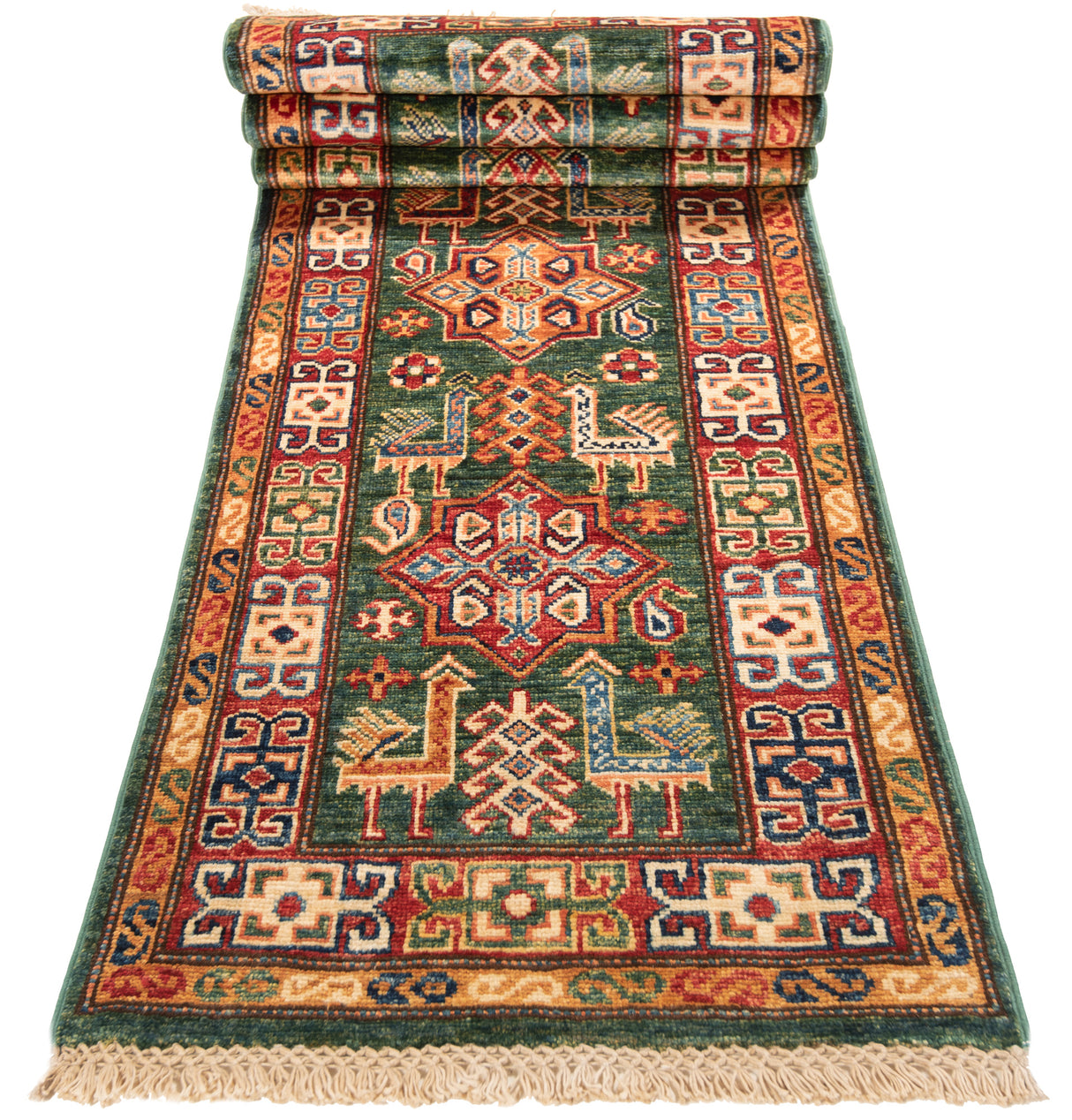 Alfombra Kazak | 195 x 53 cm