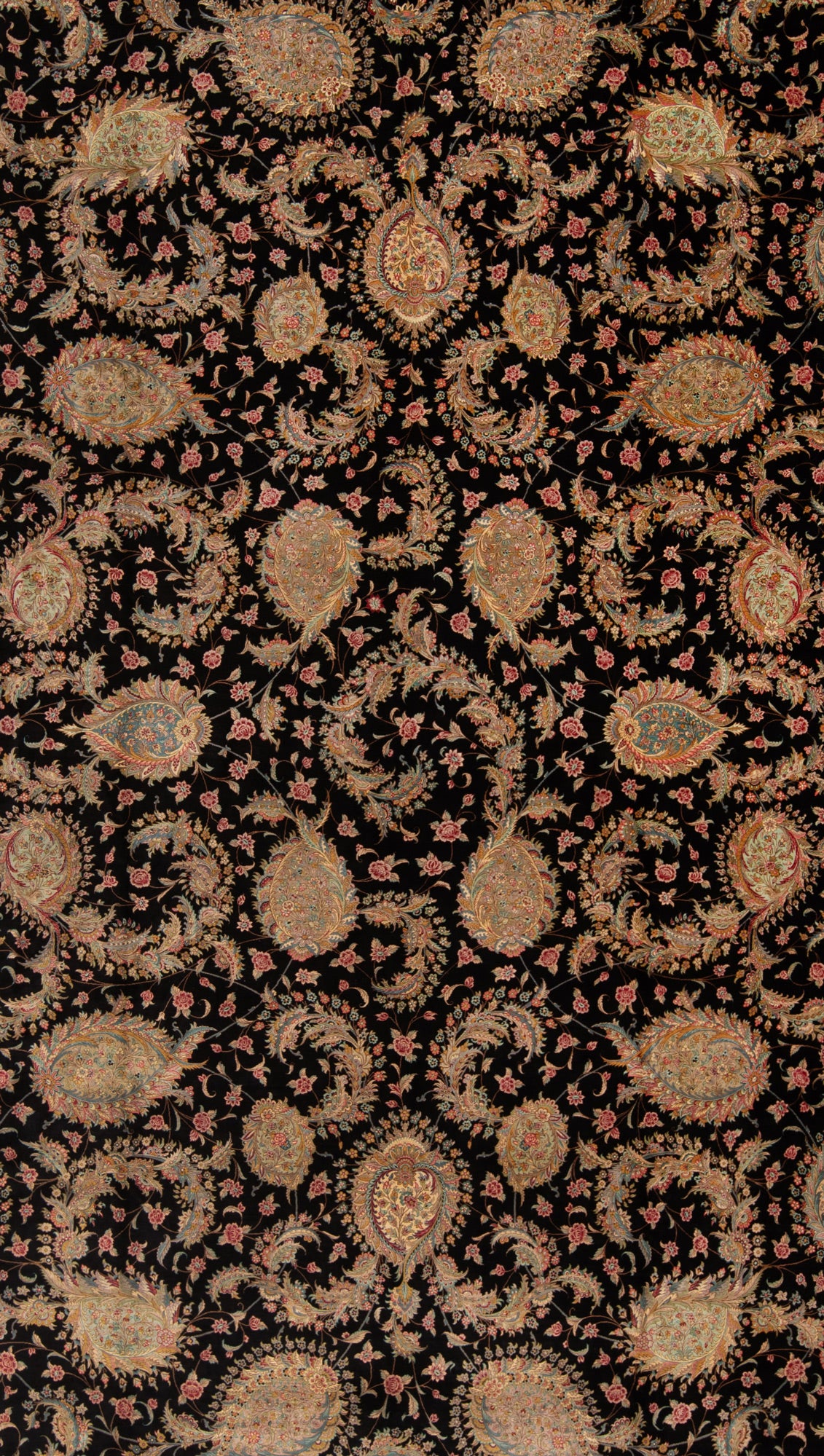 Alfombra persa Qom Silk Bigham | 418 x 298 cm