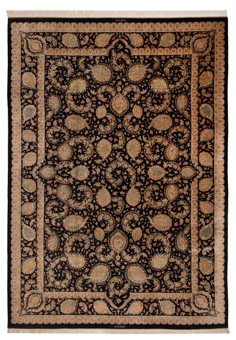 Alfombra persa Qom Silk Bigham | 418 x 298 cm