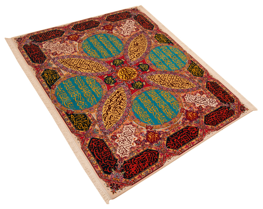 Alfombra persa de Isfahán | 178 x 225 cm